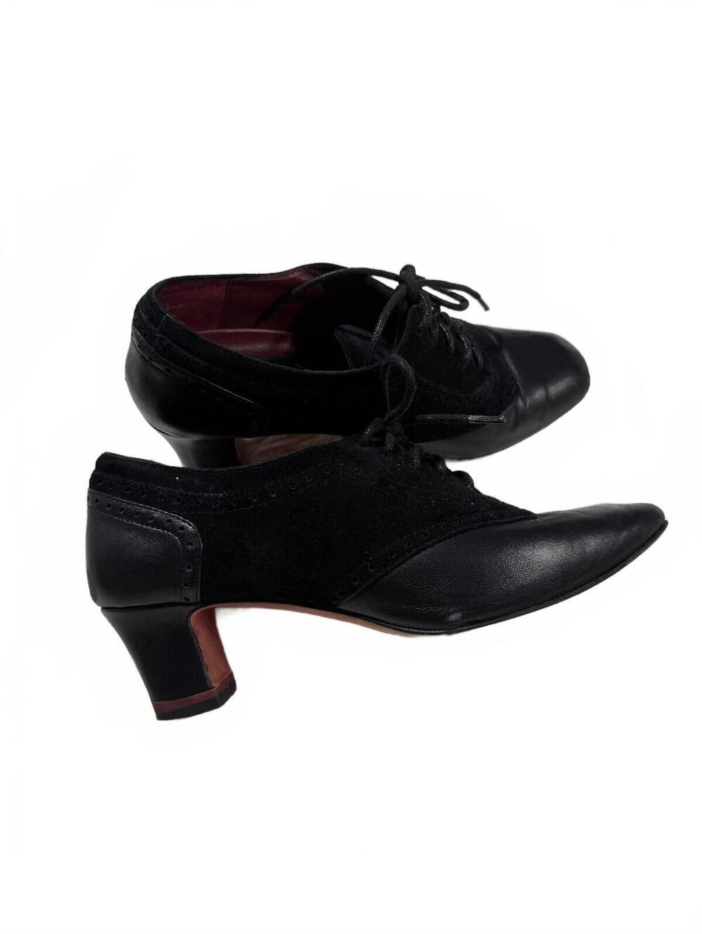 Oh! Healthy Feet Size 37.5/Size 6.5 Women's Oxford Style Heels